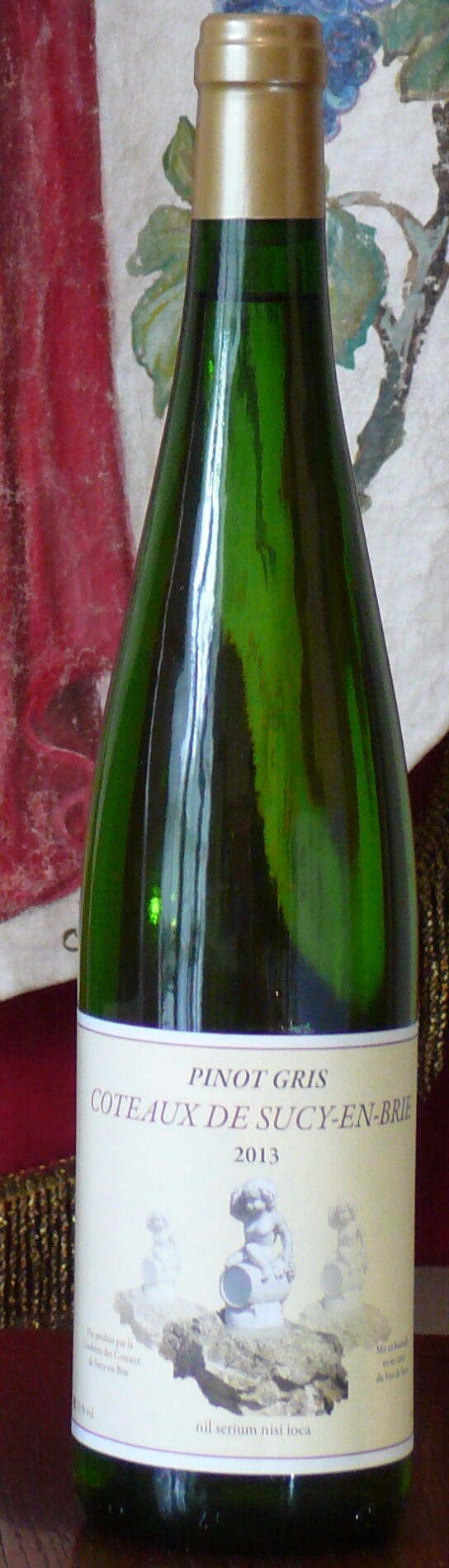 Bouteille du pinot gris